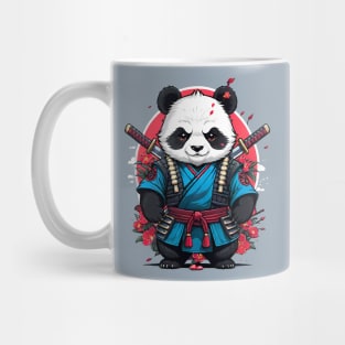 Japanese Samurai Panda Tattoo, Kawaii Ninja Panda Mug